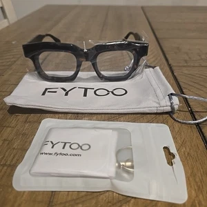 Patsy Chunky Rechteckige Brille Schildpatt Acetat Premium Harz ** NUR GESTELL - Bild 1 von 6