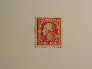 US Scott # 375 B  Washington 2 cent stamp .   Rare wide Margins - Picture 1 of 2