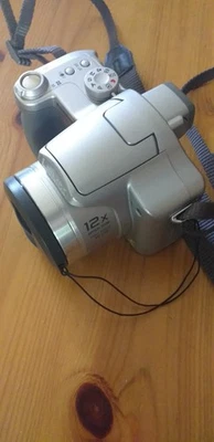 Panasonic Lumix DMC-F27  Digital Camera Silver Complete With soft Case & leads  - Image 1 of 4