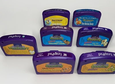 Lote de 7 cartuchos de aprendizaje LeapFrog Leapster Explorer lectura sin probar Foto 1 de 4