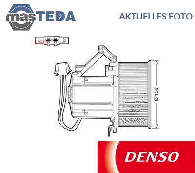 DEA02009 HEIZUNGSGEBLÄSE GEBLÄSEMOTOR INNENRAUMGEBLÄSE VORNE DENSO NEU - Bild 1 von 4