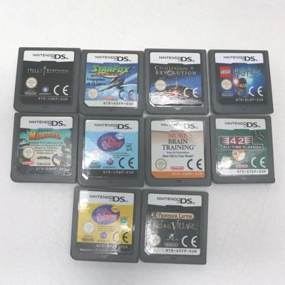 Nintendo DS Games Bundle | Cartridges Only | Tested & Working | Free UK P&P - Image 1 of 2