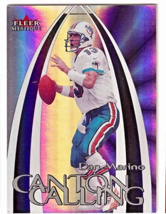 2000 Fleer Mystique Canton Calling #3 Dan Marino - Imagen 1 de 2