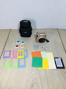 Fujifilm Instax Mini 70 Gold Instant Camera With Case And Rechargeable Batteries - Picture 1 of 15