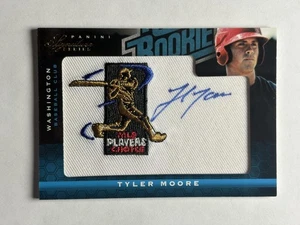 2012 Panini Signature Tyler Moore Rookies Game Ball Signatures /299 Nationals - Picture 1 of 2