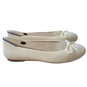 Rothy’s Ballerinas cremefarbene Schuhe NEU Größe 11 - Bild 1 von 13