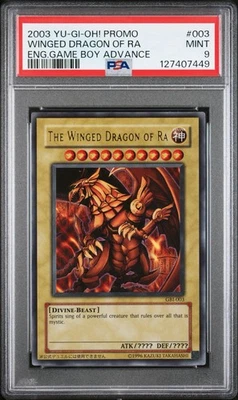 Yugioh Winged Dragon Of Ra GBI-003 Ultra Rare PSA 9 - Image 1 of 2