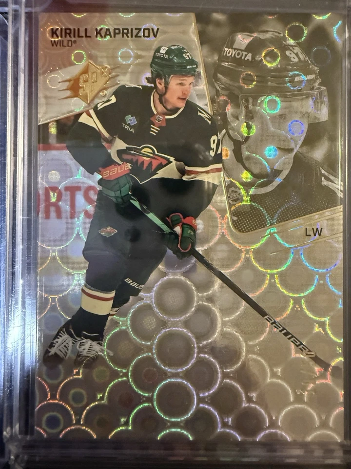 Kirill Kaprizov - 2022-23 Upper Deck SPX Grand Finale 19/50 Card #48 - Image 1 of 2