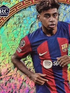 2023-24 Topps Uefa Club Competitions Edizione Giada Capodanno Cinese Laminenza - Foto 1 di 3