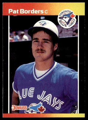 1989 Donruss Pat Borders Rookie Toronto Blue Jays #560 - Image 1 of 2