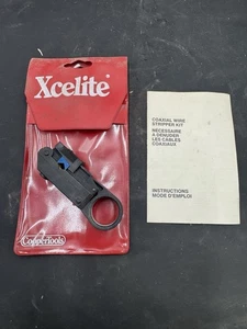 Vtg Xcelite Coaxial Wire Stripper Kit Cooper Tools In Pkg - Picture 1 of 5