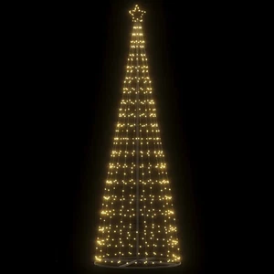 Albero di Natale a LED 550 LED Bianco Caldo 304 cm 099home - Foto 1 di 1