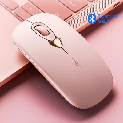INPHIC Q8 Bluetooth Mouse 1600DPI Rechargeable Silent Mouse Ultra Thin and Porta - Image 1 of 4