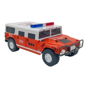 Hasbro Tonka Fire Rescue Hummer Toy Vehicle Car SUV Vintage 2002 Lights & Sound - Picture 1 of 15