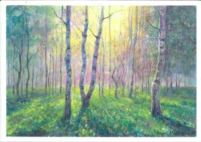 pintura original 30 x 40 cm 252MA obras de arte pinturas al óleo paisaje moderno Foto 1 de 2