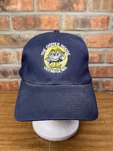 Gorra The Oyster House Olympia Washington Bordada Logo Azul Marino Snapback KC - Imagen 1 de 7