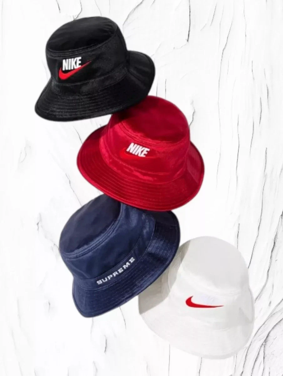 Supreme x Nike Dazzle Crusher Bucket Hat Black s/m | eBay