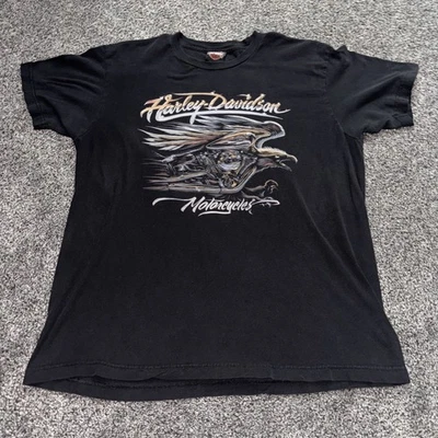 Camisa Harley Davidson Niagara Falls NY Eagle Doble Cara EE. UU. Mediana 2017 Foto 1 de 4