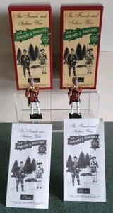 2 SETS BRITAINS BRITISH FIFER 1st FOOT GUARDS 1754-1763  METAL SOLDIER 43018 MIB - Picture 1 of 8