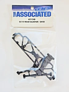 Team Associated #21348 SC18 Rear Bumper Brace Skid Plate Set New Factory Sealed - Picture 1 of 4
