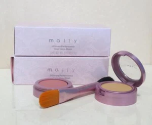 MALLY ULTIMATE PERFORMANCE INNER GLOW BLUSH - MEDIUM - 0.25 OZ LOT OF 2 - Picture 1 of 2