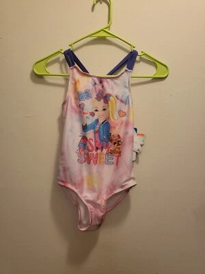 Nuevo con etiquetas Traje de baño JoJo Siwa Niñas Talla 7-8 Traje de baño Perro Cachorro Tie Dye Foto 1 de 3