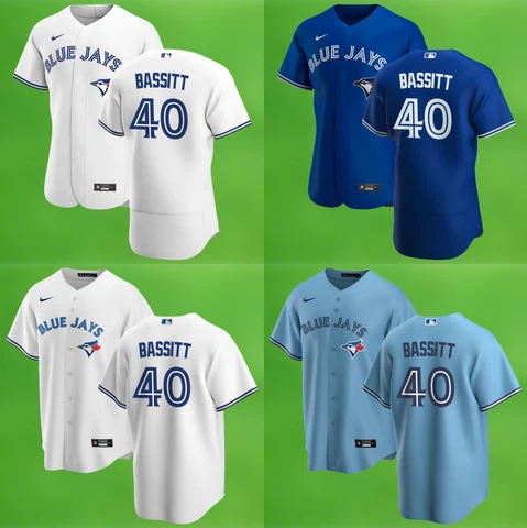 Toronto Blue Jays Chris Bassitt #40 Cool  Flex Base Men's Stitched Jersey Cover