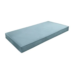 COVER ONLY Full Same Pipe Velvet Indoor Daybed Mattress Sheet 75"x54"x6"-AD355 - Picture 1 of 8
