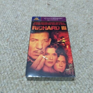 Richard III (VHS 1996) Robert Downey Jr. Nigel Hawthorne New Sealed - Imagen 1 de 10
