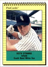 1991 South Bend White Sox ProCards #2865 Keith Strange Eugene Oregon OR Card