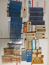 Huge New Lot Of 400 Carbide Other Multiple Inserts Metalworking Tooling Bits
