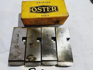Oster Quad 7/8- 9 NC High Speed Bolt Die Set - Picture 1 of 5