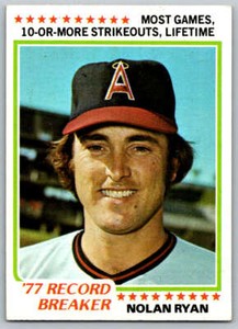 1978 Topps #6 Nolan Ryan RB (ref 168597)