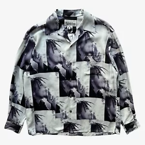 Men's Guilty Parties Wacko Maria Bob Marley Smoking Shirt BNWT, Jamaica Small - Picture 1 of 7