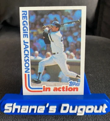 1992 Topps Baseball Reggie Jackson In Action #301 - New York Yankees - Image 1 of 2