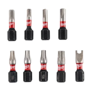 Milwaukee 48-32-4620 9er-Pack SHOCKWAVE Sicherheitseinsatz Bit-Set, neu - Bild 1 von 2