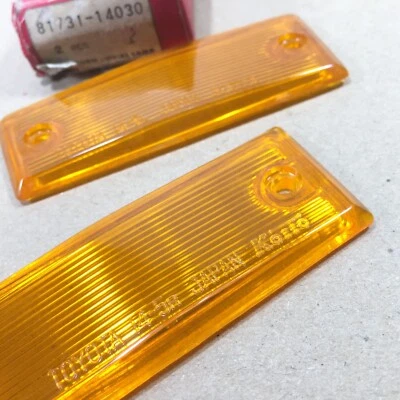 For Toyota Celica TA22 TA23 TA28 Side Marker Turn signal Lens Genuine NOS Japan - Image 1 of 4