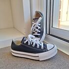 Converse Boys Girls US 2 Shoes Chuck Taylor All Star EVA Platform Low Sneakers