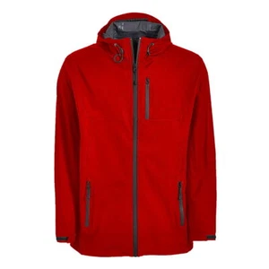 Cole Haan 'Grand OS' Mens Red Rain Jacket - Picture 1 of 2