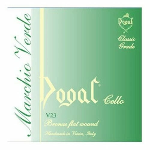 MUTA SET CORDE VIOLONCELLO 1/8 1/4 1/2 3/4 4/4 DOGAL LINEA VERDE V23 BRONZO - Immagine 1 di 1