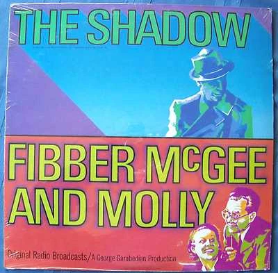 The Shadow / Fibber Mcgee and Molly Original Radio Broadcasts LP SEALED - Image 1 of 2