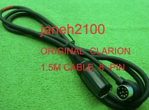 CABLE DE EXTENSIÓN MARINA OFICIAL CLARION MWRXCRET 8 PINES macho a hembra mw1/2 Nuevo - Imagen 1 de 2