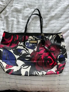 Jimmy Choo Calfskin Sasha Shopper Tote, Light Pink - Picture 1 of 5