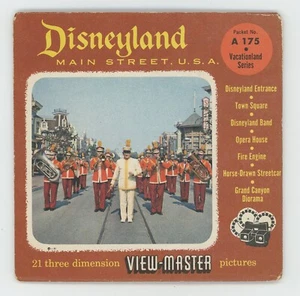 Disneyland Main Street USA frühes Disney View-Master Paket R-851-ABC Exc. Cond. - Bild 1 von 2