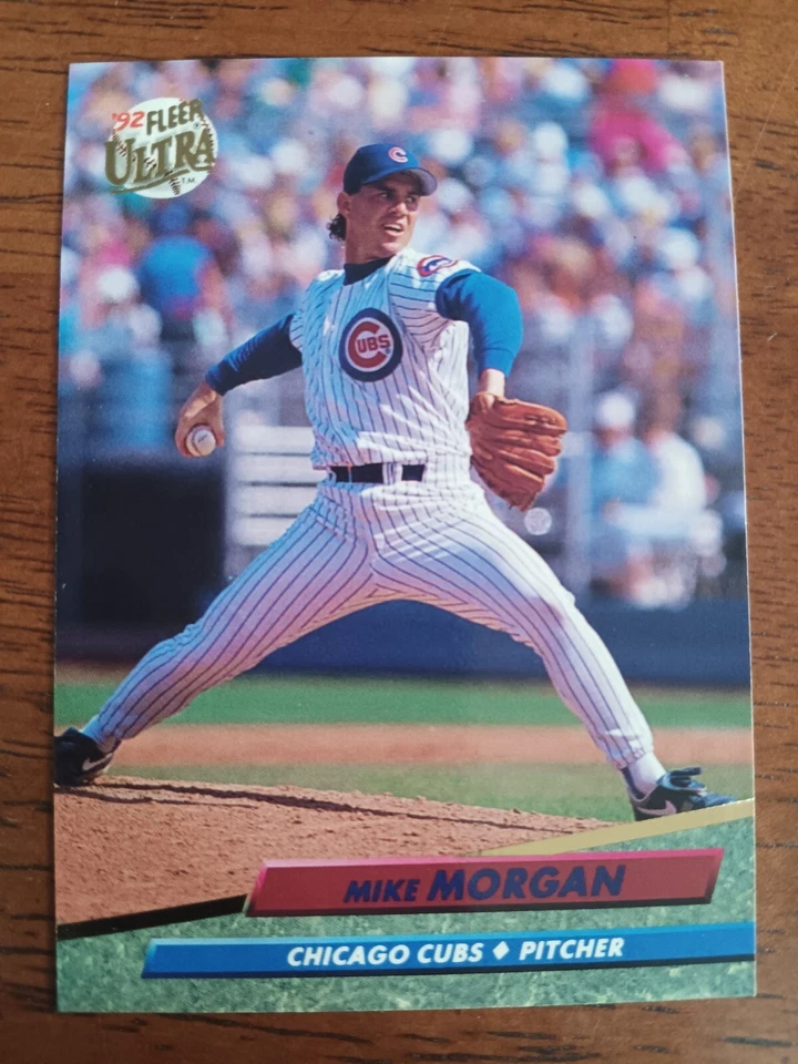 MIKE MORGAN CHICAGO CUBS 1992 FLEER ULTRA BASEBALL CARD #471 - Image 1 of 1
