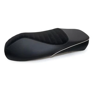 Banquette Alcantara matelassée originale pour Piaggio Vespa GTS Super Sport 125 250 - Photo 1 sur 4