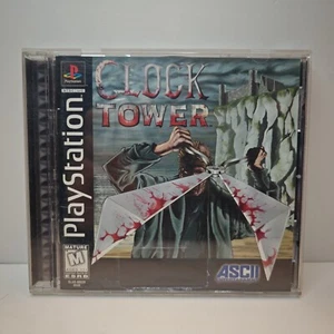 CLOCK TOWER - PS1 PLAYSTATION - NTSC U/C USA - CIB COMPLETO - Foto 1 di 7