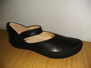Think! Schuh Modell Tjub in schwarz mit Klett, Wechselfußbett & Schuhbeutel - Bild 1 von 4