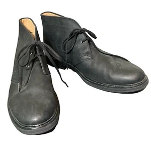 Scarpe eleganti UGG taglia 13 stringate 3/4 pelle Dagmann Chukkas nere uomo 1018684 - Foto 1 di 9