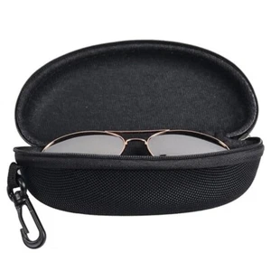 Hard Shell Sunglasses Case Zipper Travel Pouch Reading Glasses Protector UK - Picture 1 of 11